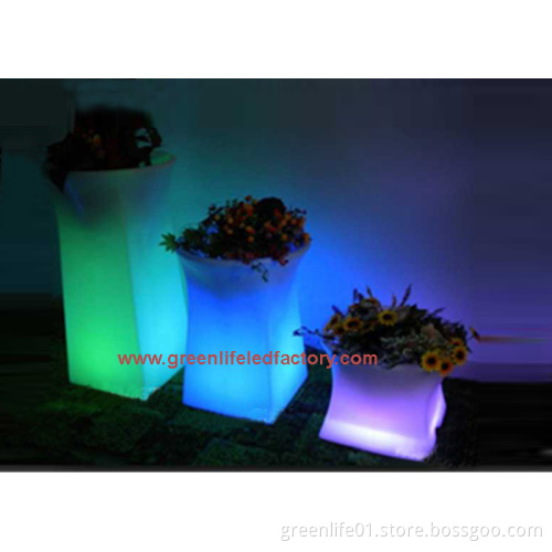 LED Furniture-Illuminated LED Flower Pot/Wine Bucket